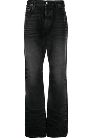 AMIRI Straight-leg stonewashed jeans