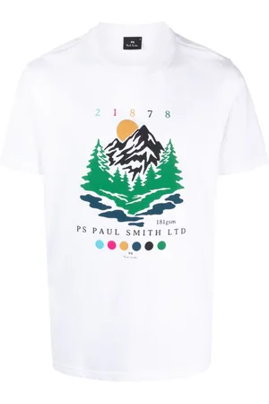 Paul Smith Graphic-print cotton T-shirt