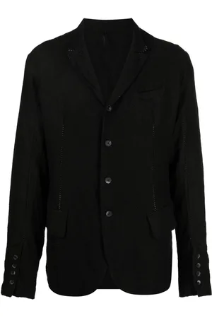 MASNADA Buttoned Peter Pan-collar blazer