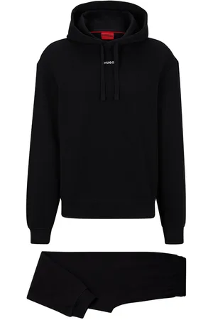 HUGO BOSS Logo-print cotton tracksuit set