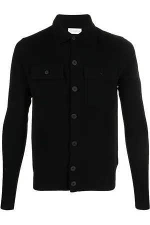 BALLANTYNE Classic-collar wool cardigan