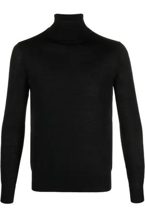 BALLANTYNE Roll-neck fine-knit jumper