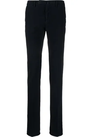 Incotex Skinny mid-waist chino trousers
