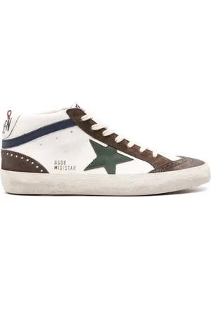 Golden Goose Mid-Star leather sneakers