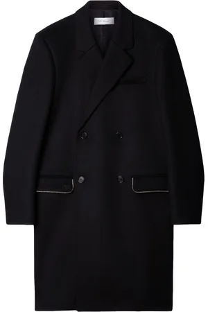 OFF-WHITE Zip-detail virgin wool coat