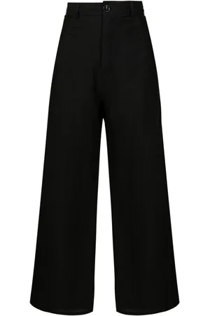 AMIR SLAMA Wide-leg high-waisted trousers