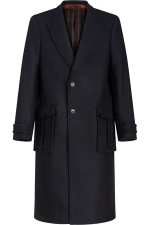 Etro Single-breasted cargo-pocket coat