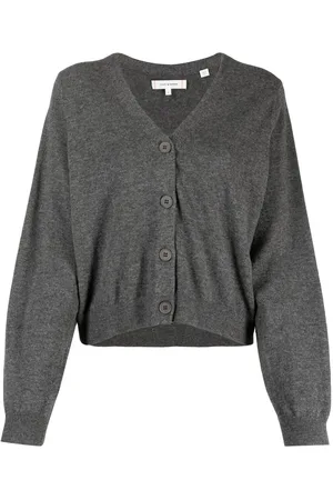 Chinti & Parker V-neck cropped wool cardigan