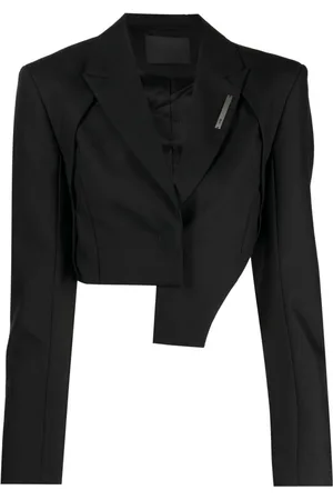 HELIOT EMIL Logo-plaque peak-lapels blazer