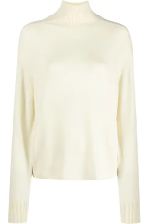 FORTE FORTE High-neck fine-knit jumper