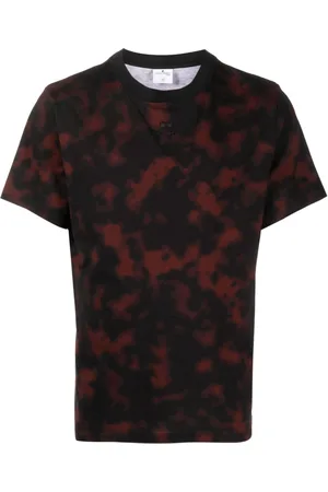 Courrèges Tortoiseshell-print cotton T-shirt