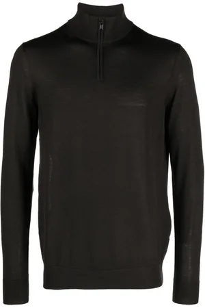 Emporio Armani High-neck virgin wool jumper