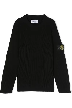 Stone Island Compass-badge virgin-wool jumper
