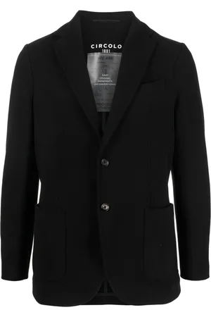 Circolo Single-breasted jersey blazer