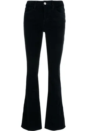 Frame Mid-rise bootcut trousers