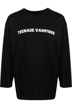 Liberal Youth Ministry Graphic-print jersey-knit jumper