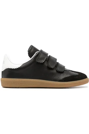 Isabel Marant Beth perforated touch-strap sneakers