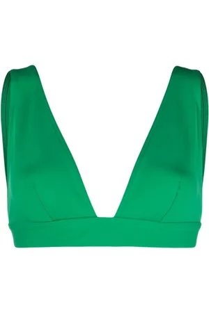 ERES Chrome triangle bikini top