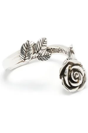 EMANUELE BICOCCHI Wild Rose Spiral ring