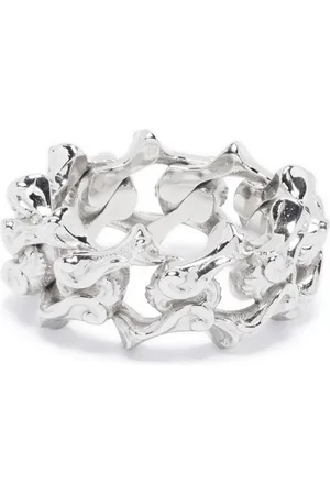 EMANUELE BICOCCHI Arabesque chain-link ring