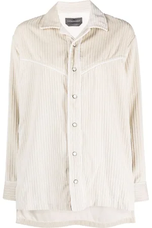 LORENA ANTONIAZZI Long-sleeve corduroy shirt