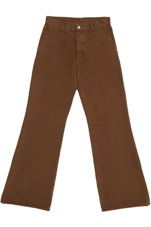 MARCELO BURLON Logo-print flared jeans