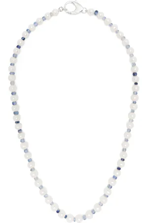Hatton Labs Crystal-embellished pearl necklace