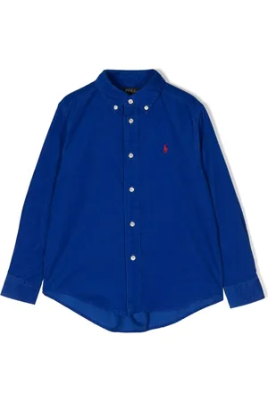 Ralph Lauren Polo Pony-embroidered corduroy shirt