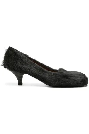 MARSÈLL Tillo hair-embellished pumps