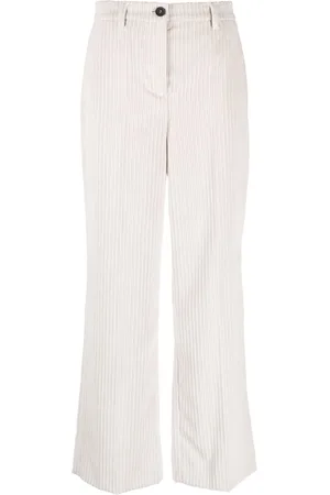 LORENA ANTONIAZZI Straight-leg corduroy trousers