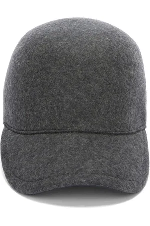 Jil Sander Embroidered-logo wool felt cap