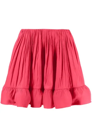 Lanvin Ruffled flared miniskirt