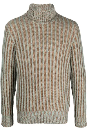 D4.0 Ribbed-knit roll-neck jumper