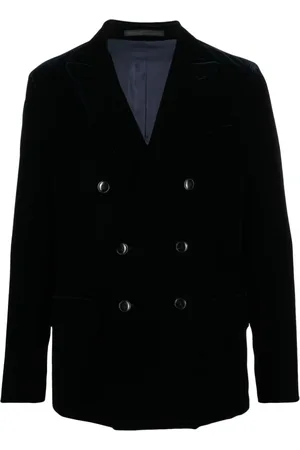 Giorgio Armani Double-breasted peaked blazer