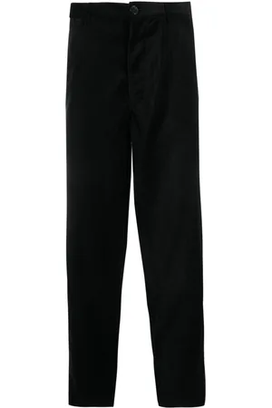 Comme des Garçons Straight-leg velvet trousers
