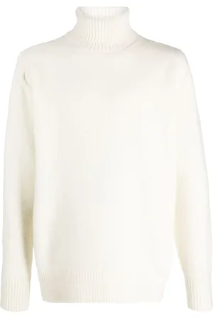OAMC Intarsia-knit logo wool jumper