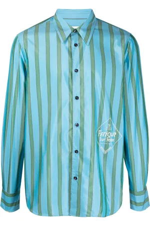 WALES BONNER Langstone striped shirt