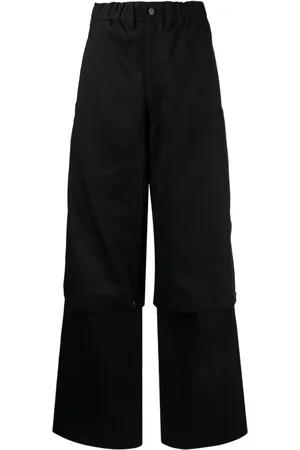 MELITTA BAUMEISTER Detachable-legs cotton jeans