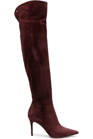 Gianvito Rossi Cuissard 90mm suede boots