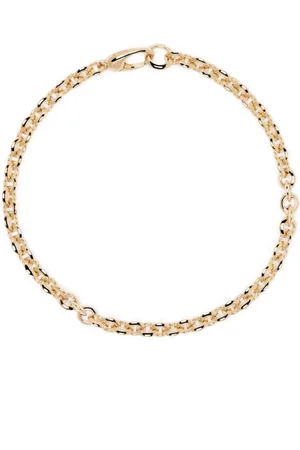 Lizzie Mandler 18kt yellow micro chain bracelet