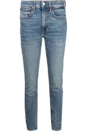 Ralph Lauren Stonewashed cotton skinny jeans