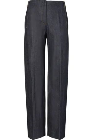 Tory Burch Selvedge straight-leg jeans