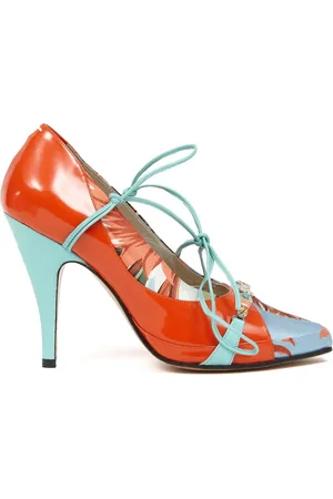 Maison Margiela Tabi Monster panelled pumps