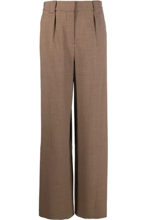 Simkhai Check-print tailored trousers