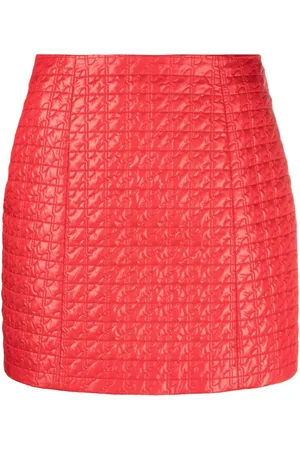Patou Quilted shell miniskirt