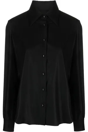 OFFICINE GENERALE Long-sleeve virgin wool shirt