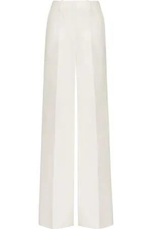 VALENTINO GARAVANI Crepe Couture wide-leg trousers
