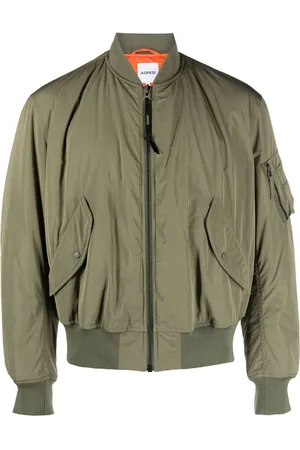 Aspesi Logo-print bomber jacket