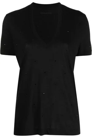Zadig & Voltaire Wassa rhinestone-embellished T-shirt