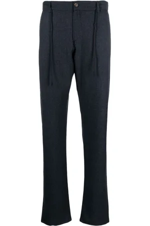 CANALI Drawstring-waist chinos